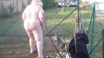 Amateur Granny Cougar Outdoor 