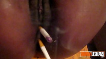 Cigarette Lesbian Black Fingering 