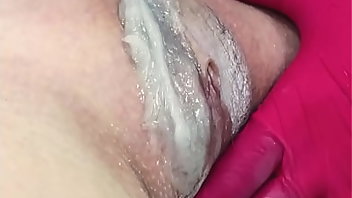 Gloves Pussy Shaved Wet Hairy 